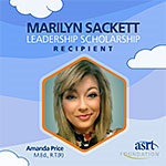 Marilyn Sackett Leadership Scholarship Recipient - Amanda Price