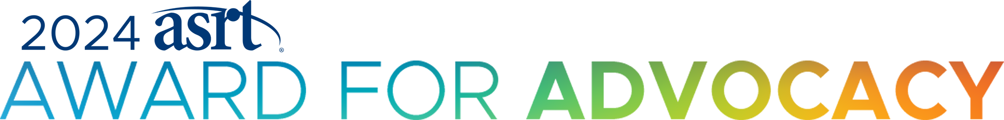 ASRT Award for Advocacy logo