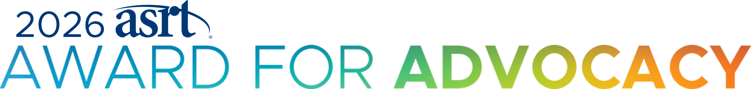 Award for Advocacy 2026 Logo