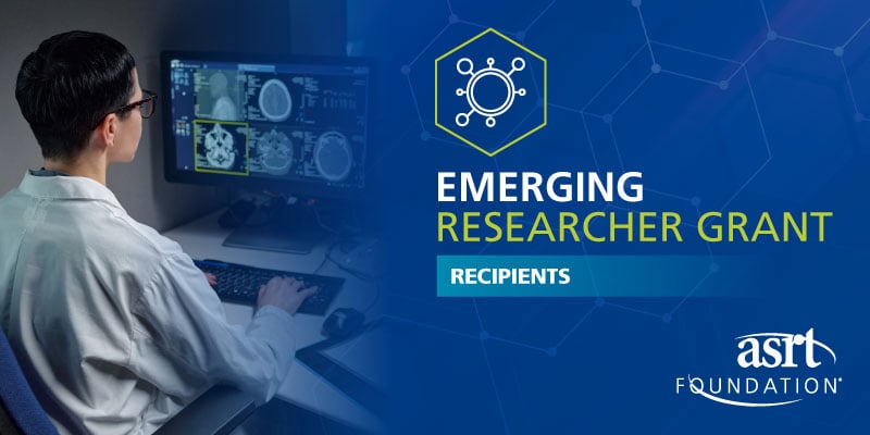Emerging Researcher Grant Recipients