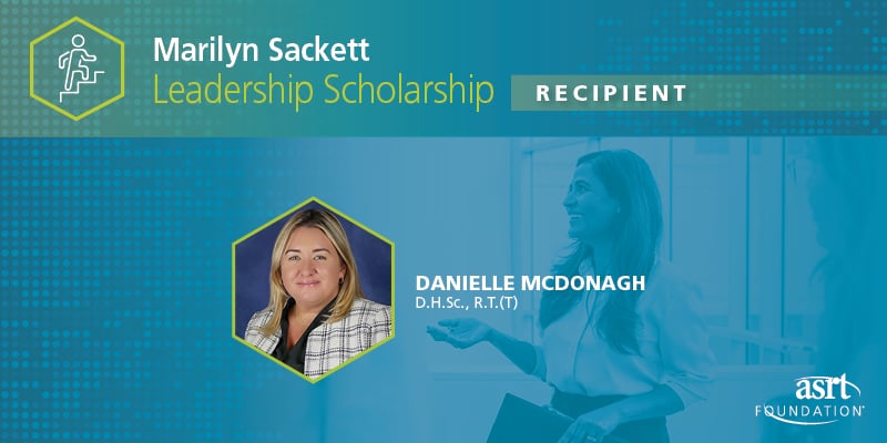 Marilyn Sackett Leadership Scholarship Recipient