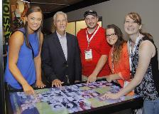 Faces of Radiologic Technology touch table
