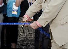 Ribbon cutting