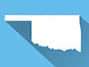 Oklahoma Map | © iStock/Titova Elena